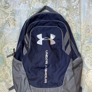 Under armour hustle backpack.